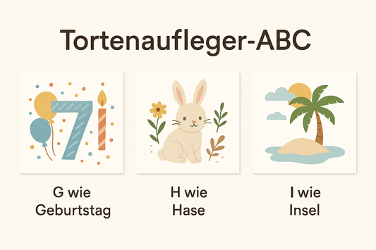 Tortenaufleger-ABC-Teil-3-G-wie-Geburtstag-H-wie-Hase-I-wie-Insel Tisch&Torte