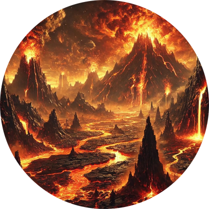 Tortenaufleger Nordische Mythologie – Essbares Fondantbild (Erwachsene, rund ∅ 20 cm) - Tisch&Torte