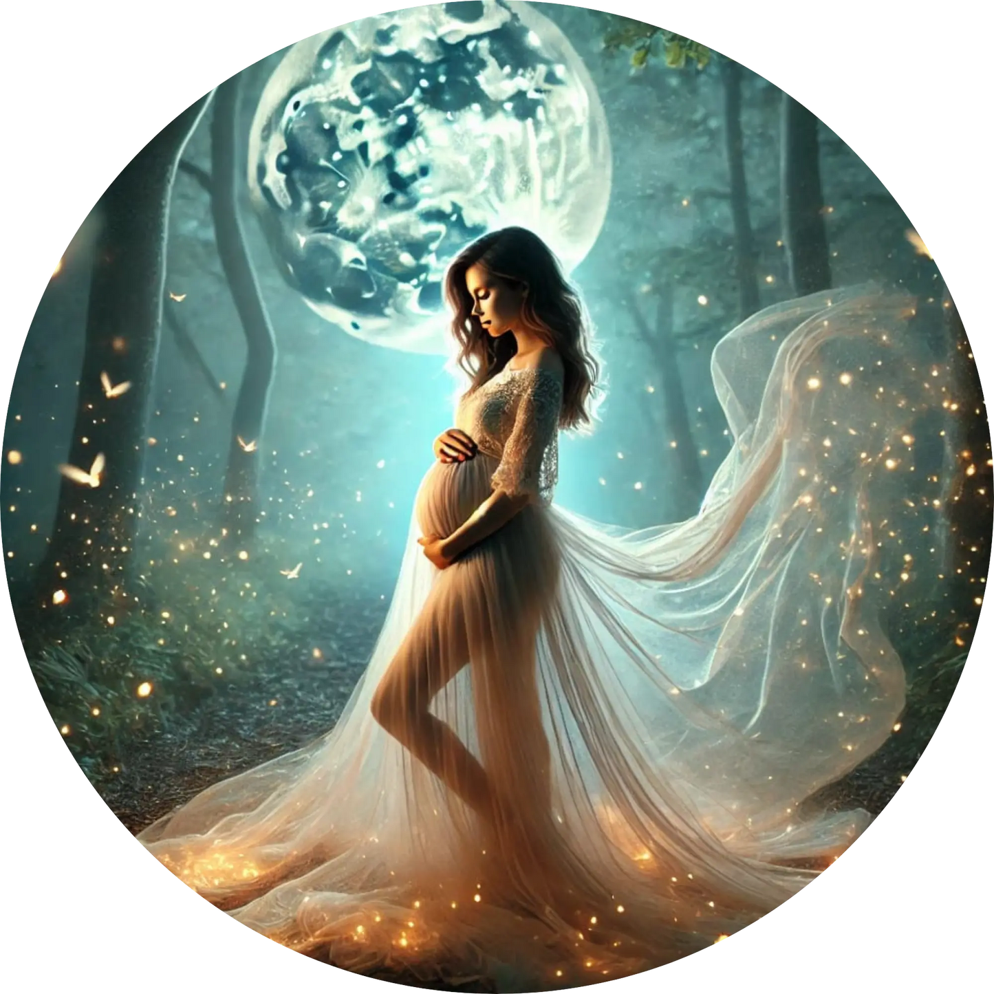 Tortenaufleger Hochzeit, Verlobung & zum Hochzeitstag – Essbares Fondantbild (Erwachsene, rund ∅ 20 cm) - Tisch&Torte