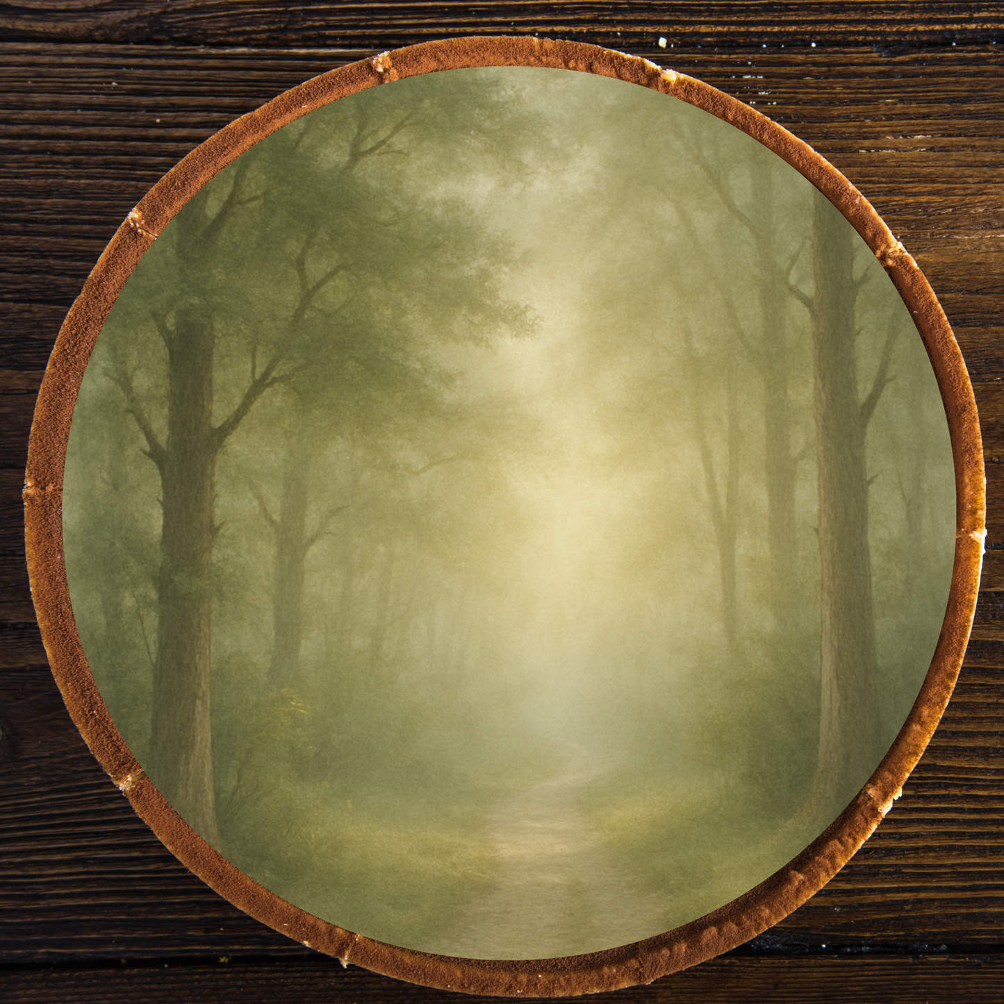 Tortenaufleger „Trauer & Erinnerung“ – Essbares Fondantbild (rund ∅ 20 cm) Mein Shop