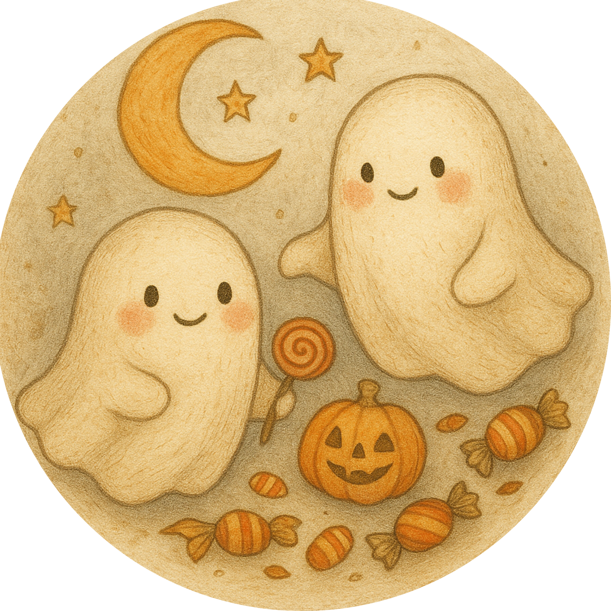 Tortenaufleger Halloween – Essbares Fondantbild (rund ∅ 20 cm) Mein Shop