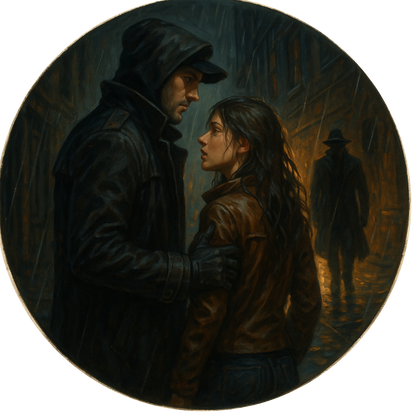 Tortenaufleger "Dark Romance & BookTok" – Essbares Fondantbild (rund ∅ 20 cm) Mein Shop