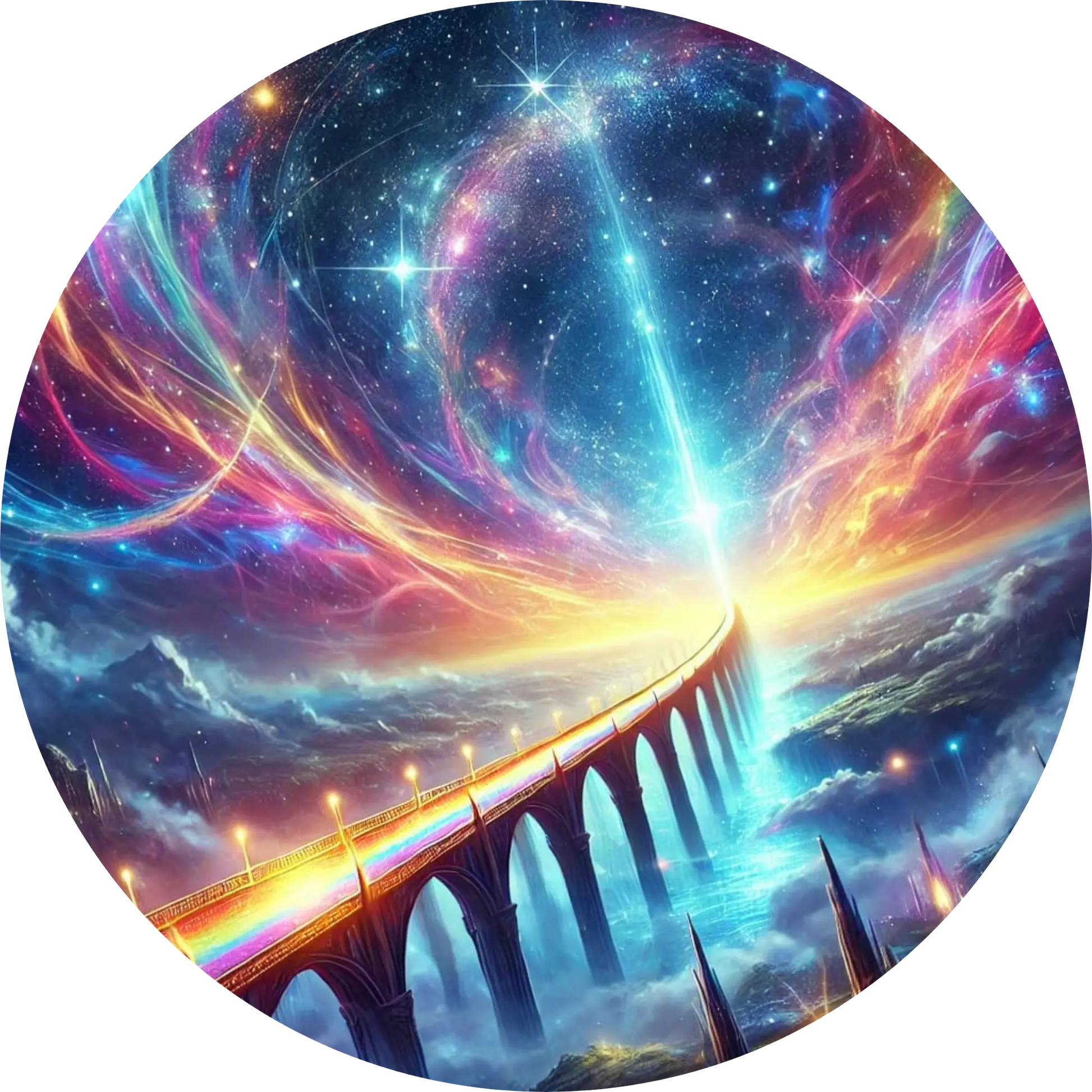 Tortenaufleger Nordische Mythologie – Essbares Fondantbild (Erwachsene, rund ∅ 20 cm) - Tisch&Torte