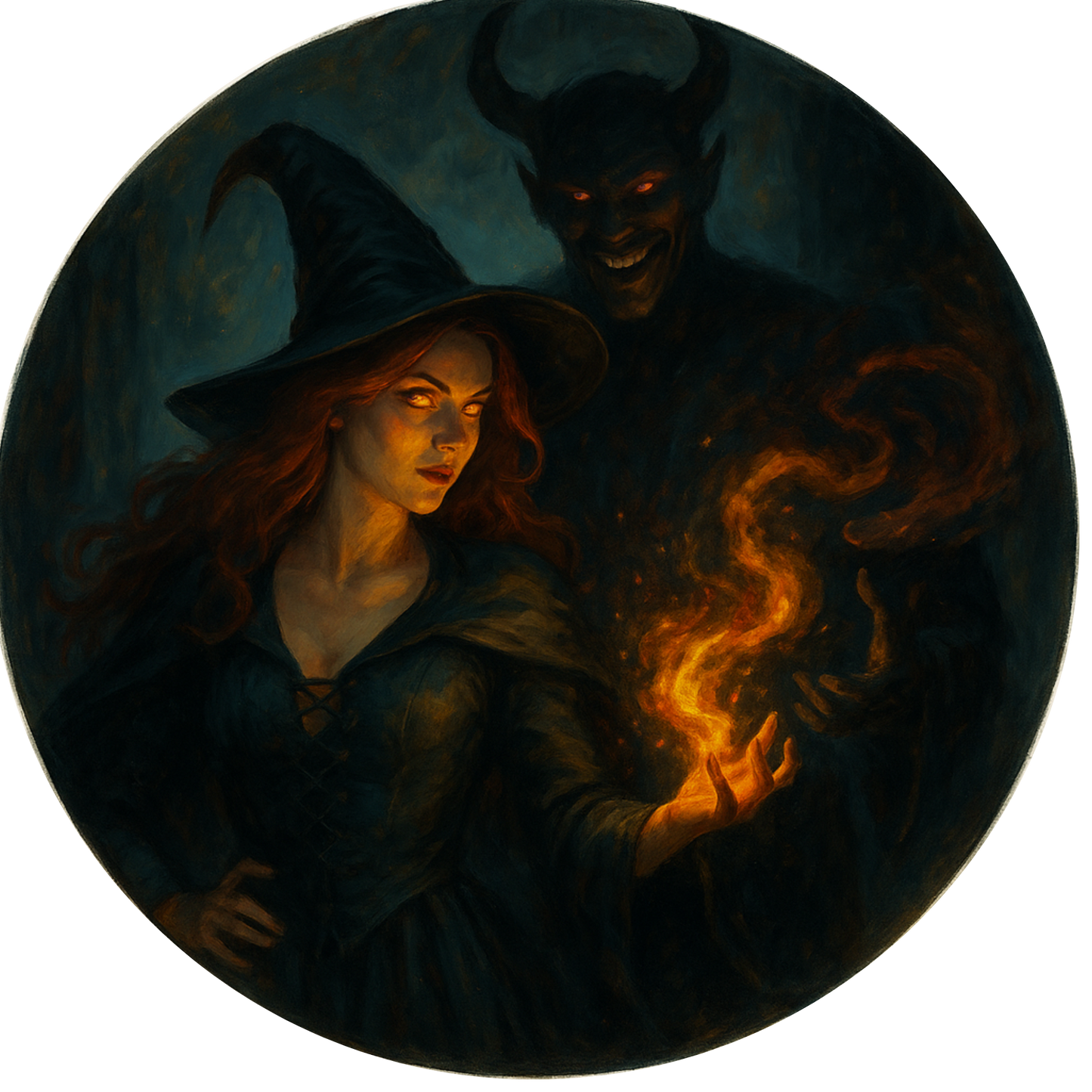 Tortenaufleger "Dark Romance & BookTok" – Essbares Fondantbild (rund ∅ 20 cm) Mein Shop