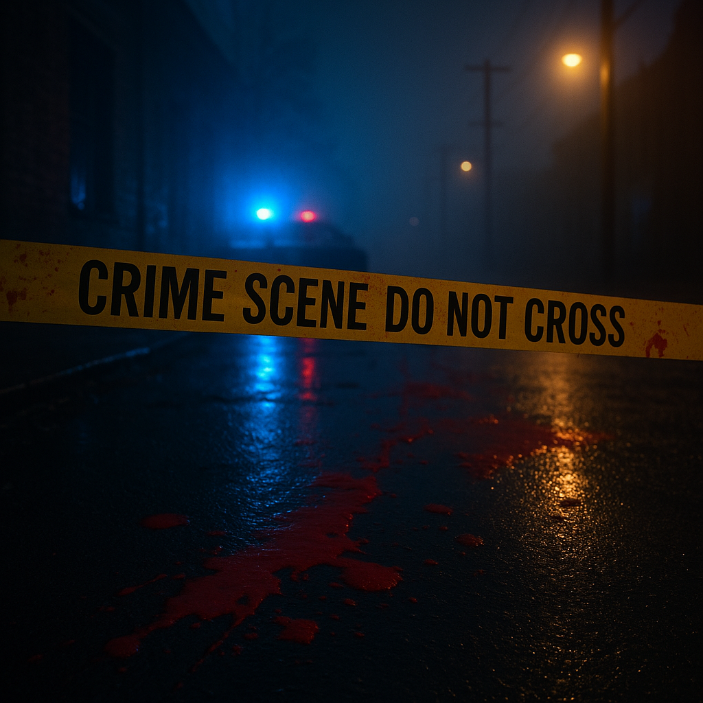 Tortenaufleger „True Crime & Crime“ – Essbarer Fondantaufleger DIN A4 (28,5 × 21 cm) Mein Shop