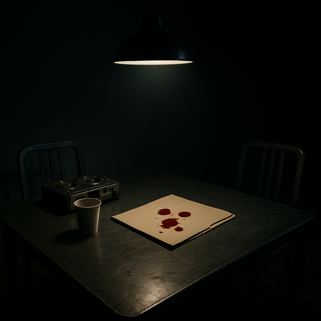 Tortenaufleger „True Crime & Crime“ – Essbarer Fondantaufleger DIN A4 (28,5 × 21 cm) Mein Shop