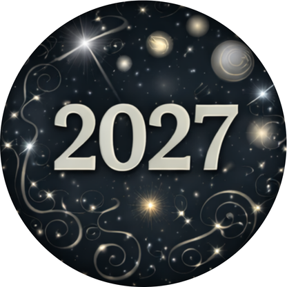 Tortenaufleger „Silvester“ – Essbares Fondantbild (rund ∅ 20 cm) Mein Shop