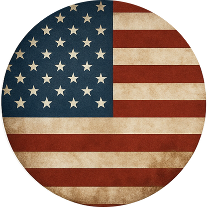 Tortenaufleger 4th of July – Essbares Fondantbild (Erwachsene, rund ∅ 20 cm) Mein Shop