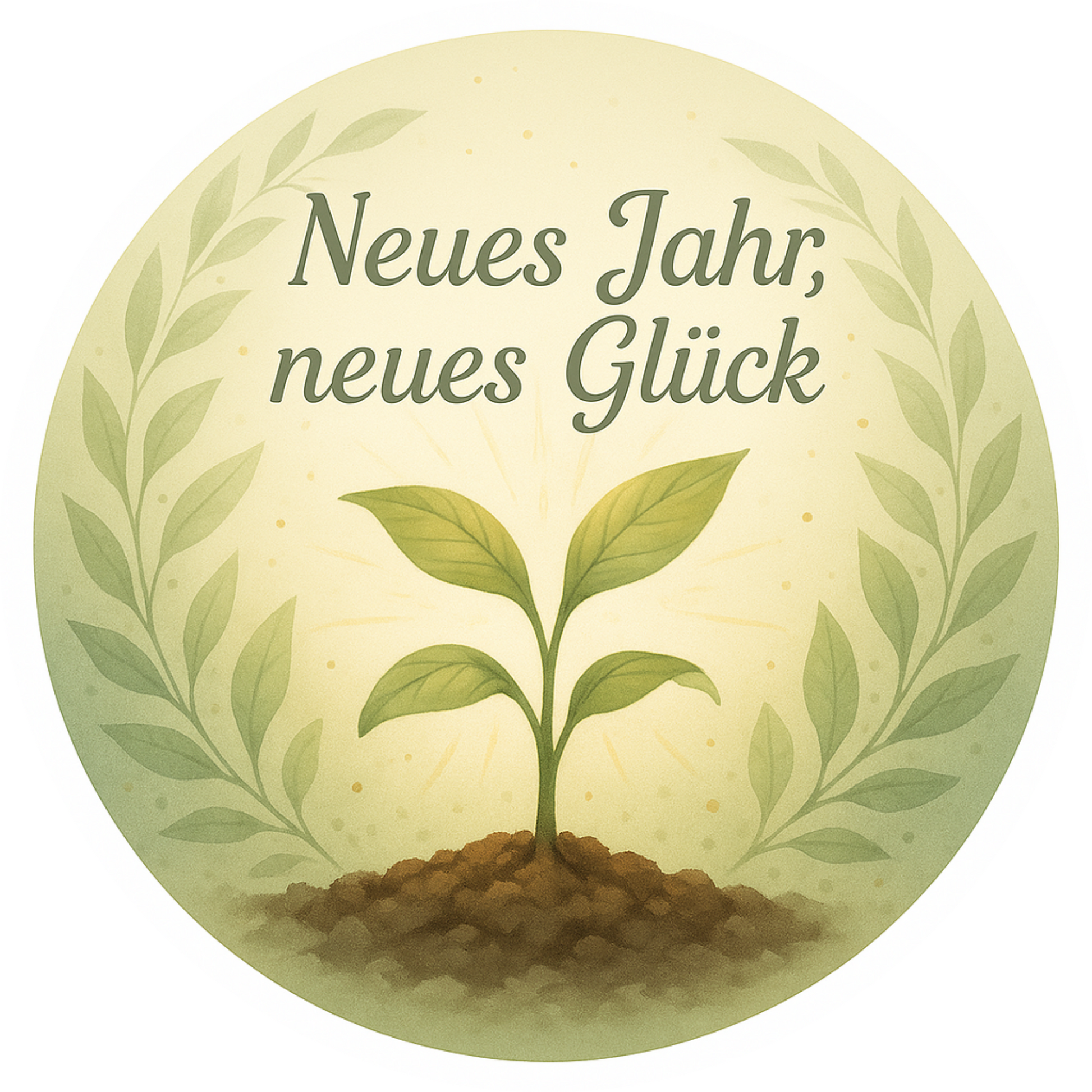 Tortenaufleger „Silvester“ – Essbares Fondantbild (rund ∅ 20 cm) Mein Shop