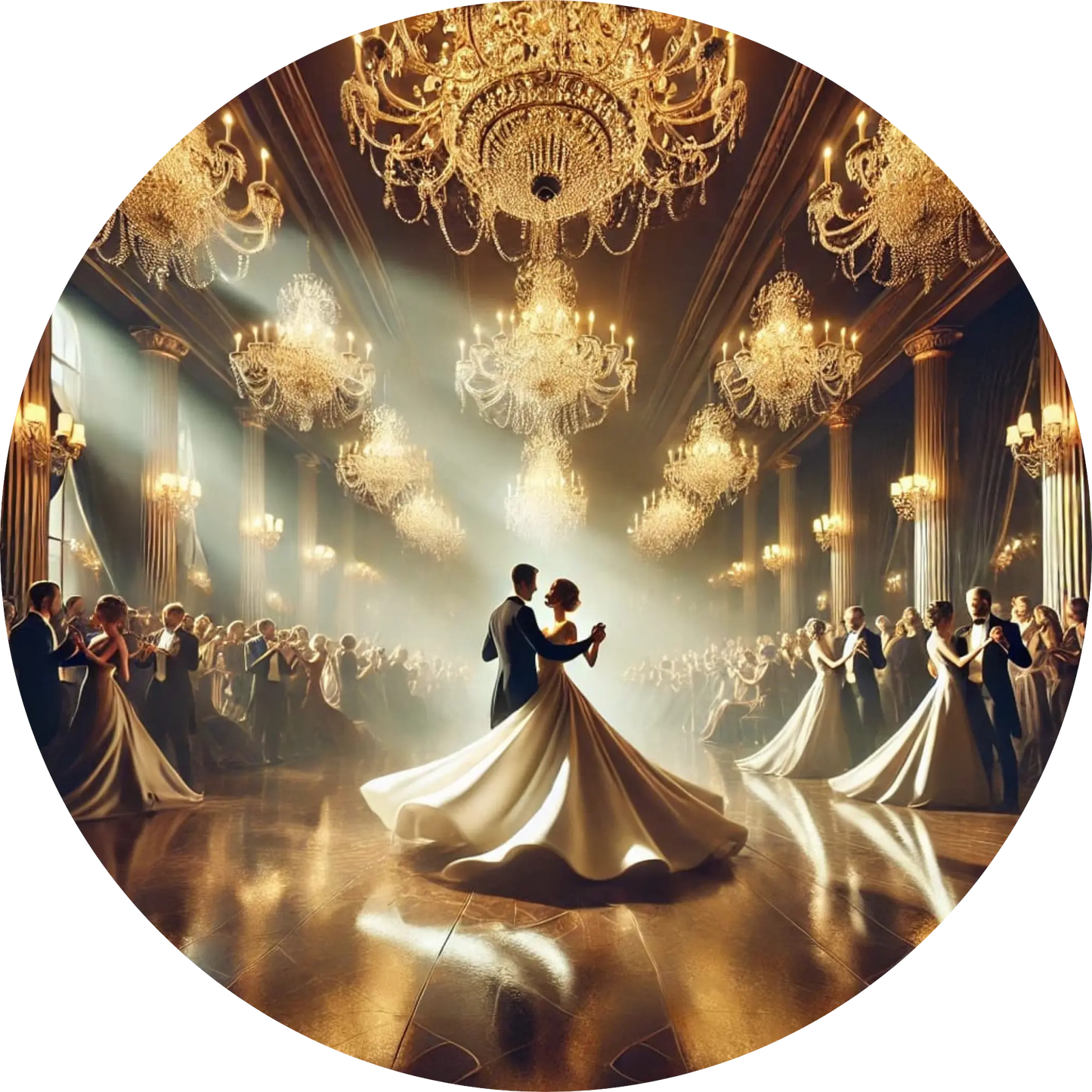 Tortenaufleger Hochzeit, Verlobung & zum Hochzeitstag – Essbares Fondantbild (Erwachsene, rund ∅ 20 cm) - Tisch&Torte