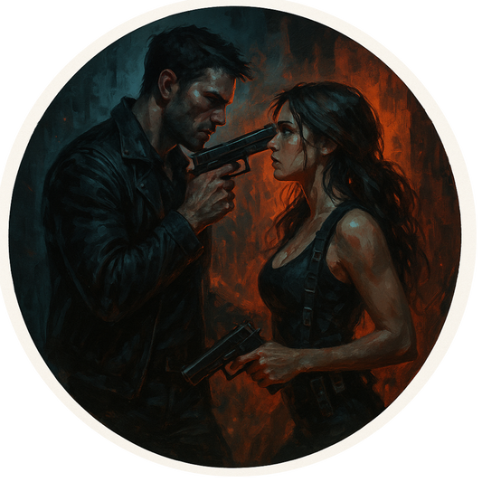 Tortenaufleger "Dark Romance & BookTok" – Essbares Fondantbild (rund ∅ 20 cm) Mein Shop