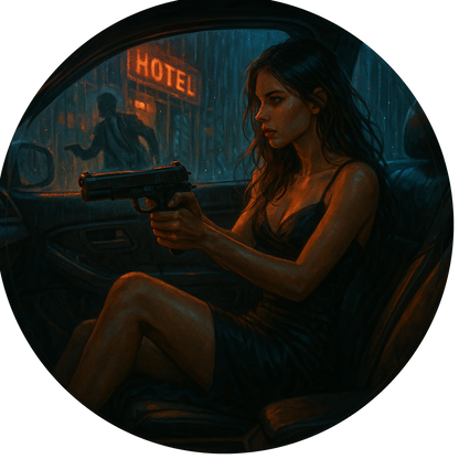 Tortenaufleger "Dark Romance & BookTok" – Essbares Fondantbild (rund ∅ 20 cm) Mein Shop