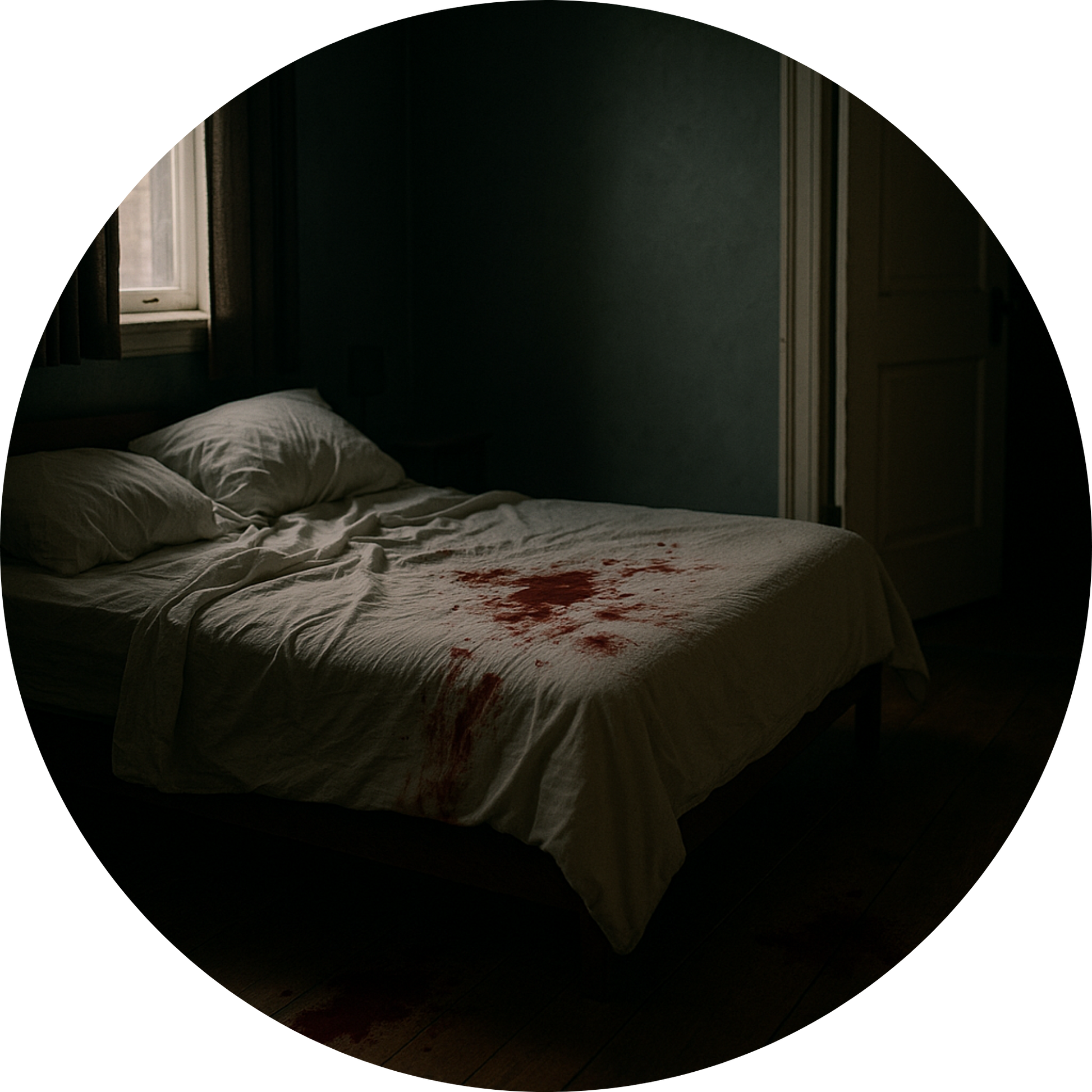 Tortenaufleger „True Crime & Crime“ – Essbares Fondantbild (rund ∅ 20 cm) Mein Shop