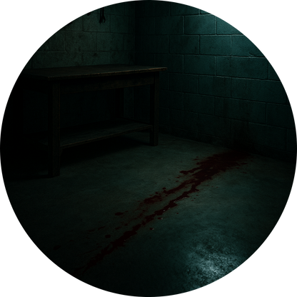 Tortenaufleger „True Crime & Crime“ – Essbares Fondantbild (rund ∅ 20 cm) Mein Shop