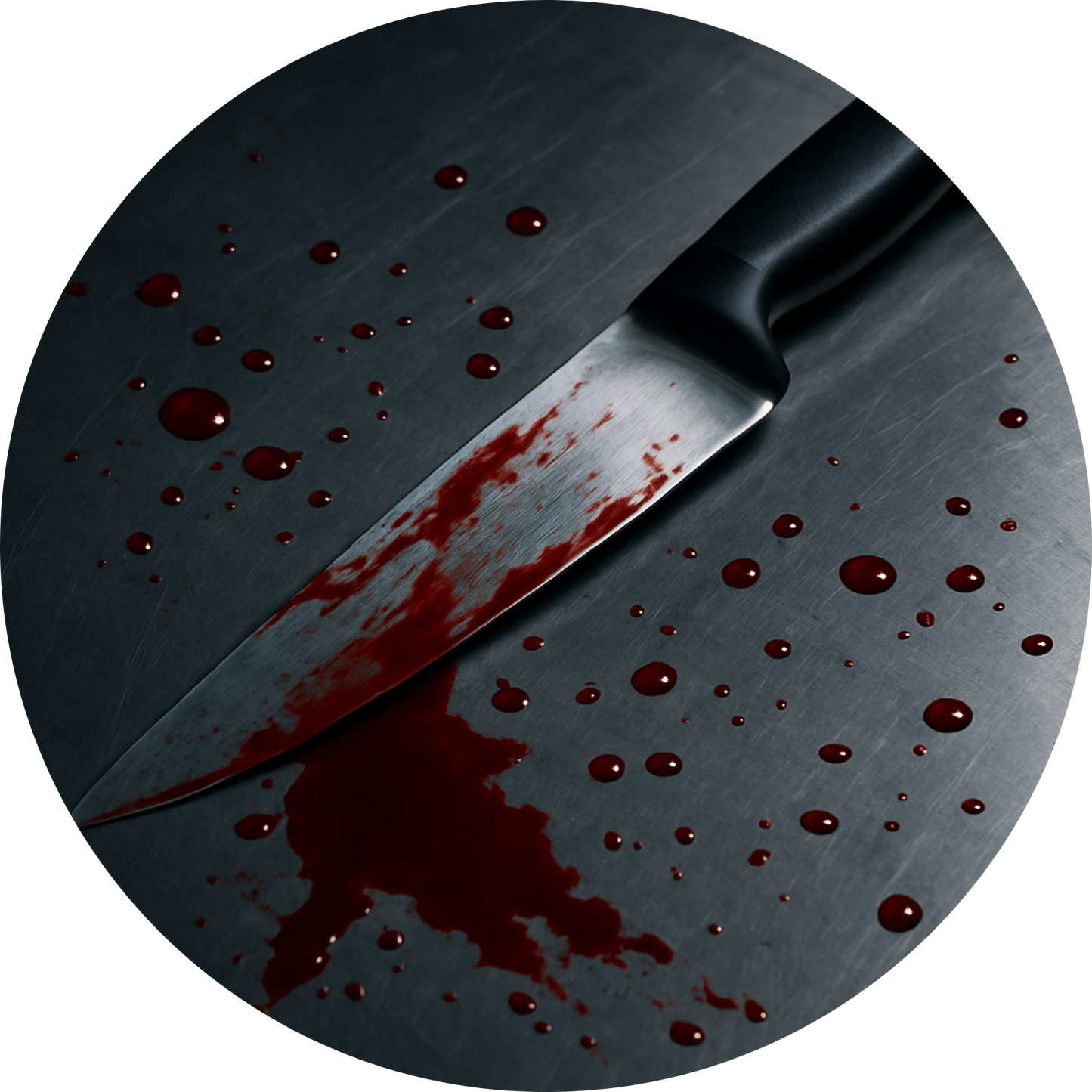 Tortenaufleger „True Crime & Crime“ – Essbares Fondantbild (rund ∅ 20 cm) Mein Shop