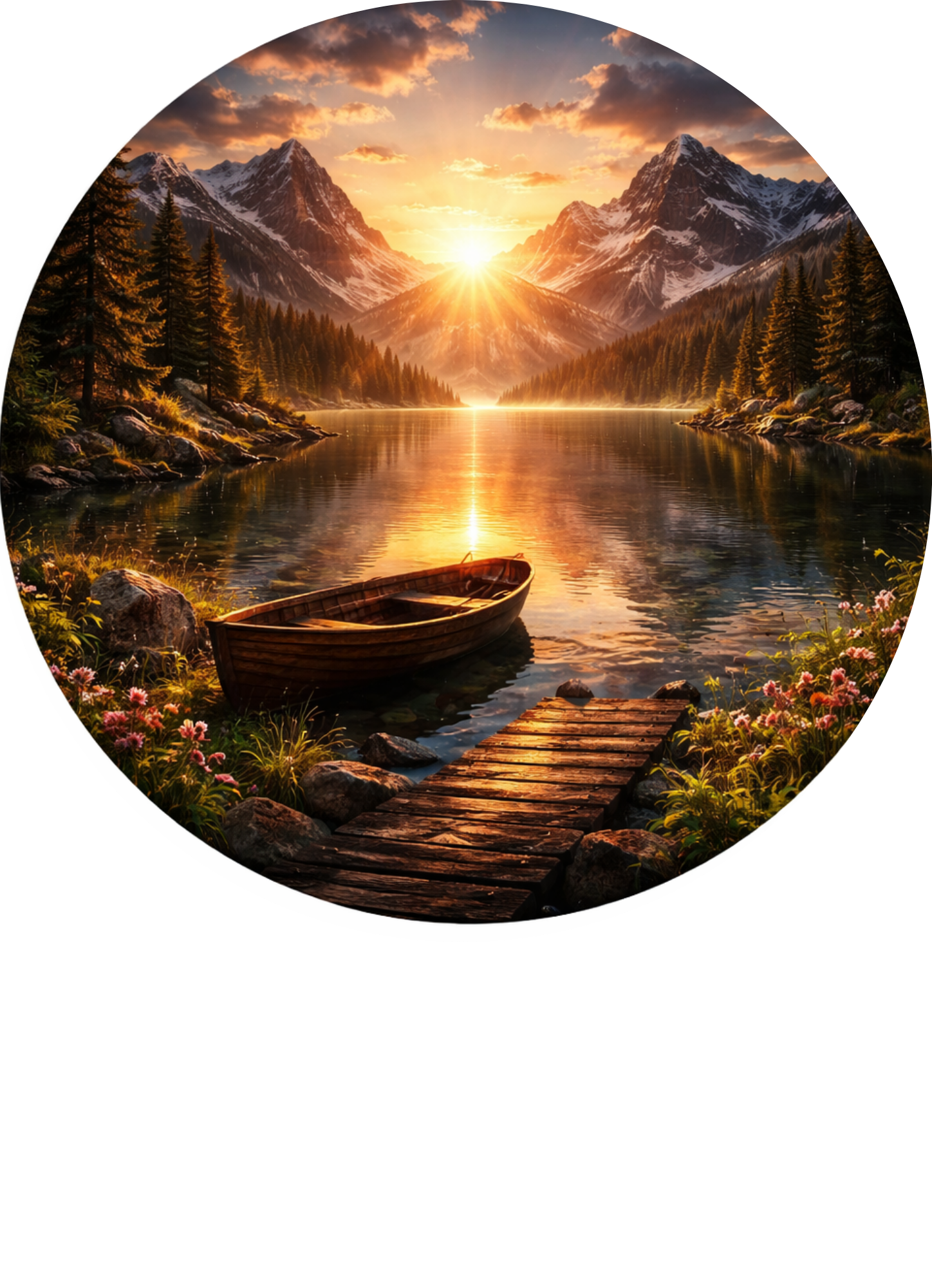 Tortenaufleger „Filmwelten“, Kino-inspirierte Tortenaufleger – Essbares Fondantbild (rund ∅ 20 cm) Mein Shop