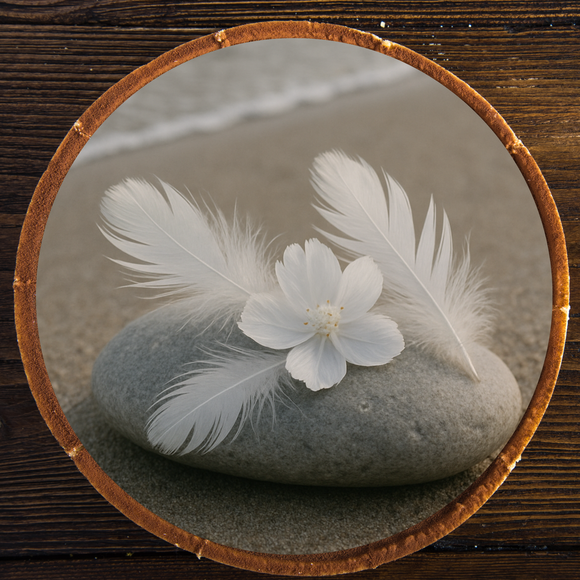 Tortenaufleger „Trauer & Erinnerung“ – Essbares Fondantbild (rund ∅ 20 cm) Mein Shop