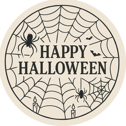 Tortenaufleger Halloween – Essbares Fondantbild (rund ∅ 20 cm) Mein Shop