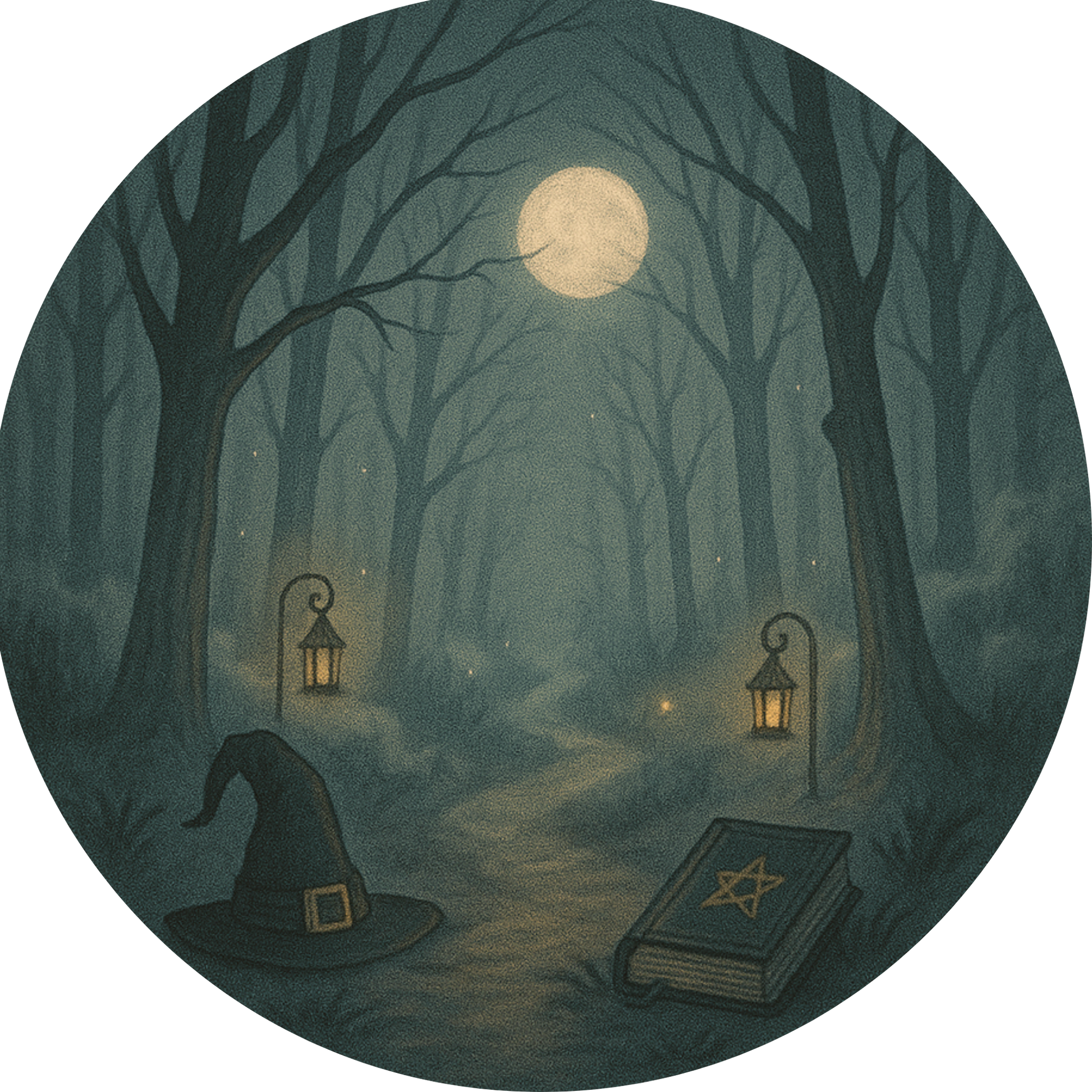 Tortenaufleger Halloween – Essbares Fondantbild (rund ∅ 20 cm) Mein Shop