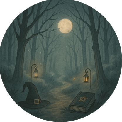 Tortenaufleger Halloween – Essbares Fondantbild (rund ∅ 20 cm) Mein Shop