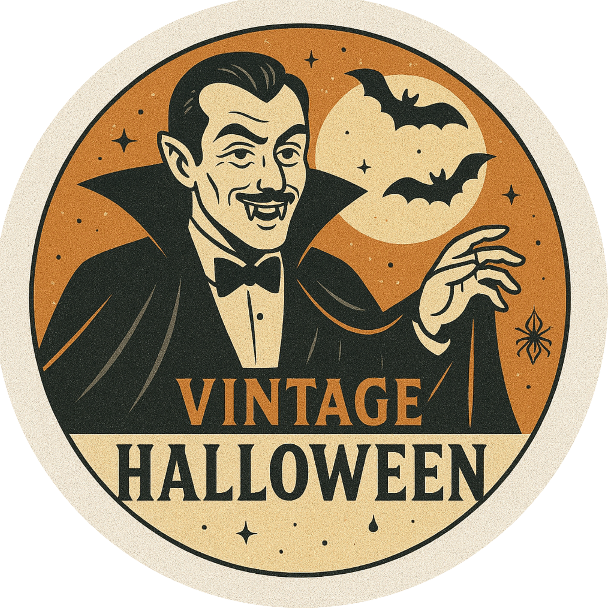 Tortenaufleger Halloween – Essbares Fondantbild (rund ∅ 20 cm) Mein Shop