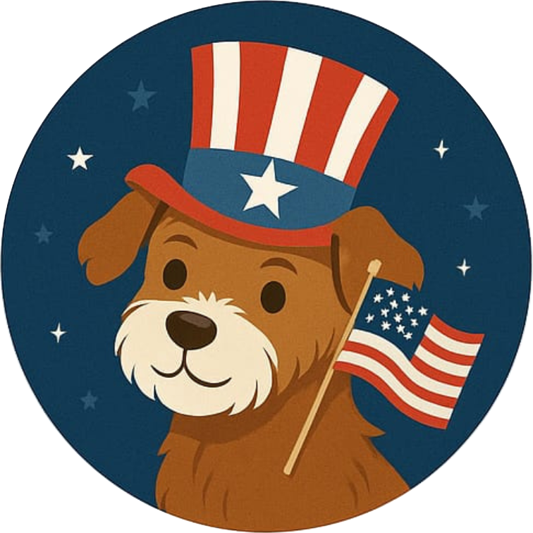 Tortenaufleger 4th of July – Essbares Fondantbild (Erwachsene, rund ∅ 20 cm) Mein Shop