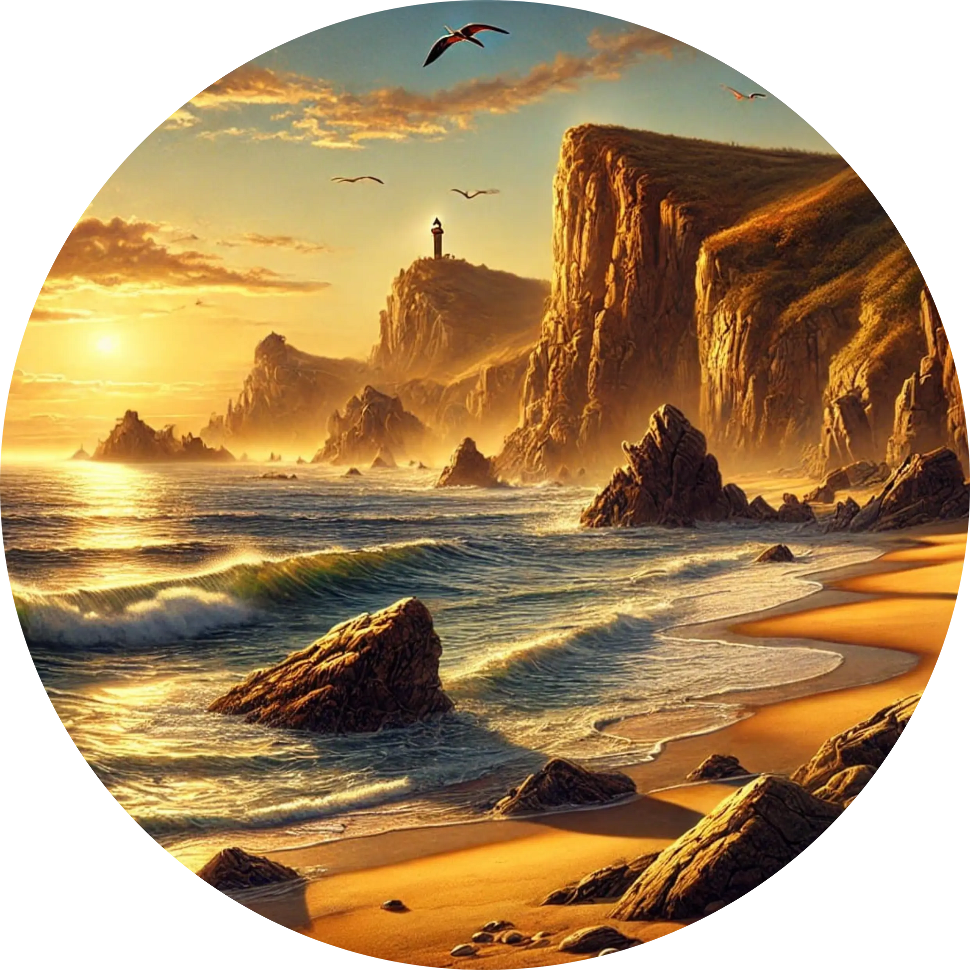 Tortenaufleger Natur & Jahreszeiten – Essbares Fondantbild (Erwachsene, rund ∅ 20 cm) - Tisch&Torte