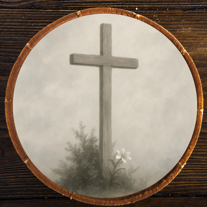 Tortenaufleger „Trauer & Erinnerung“ – Essbares Fondantbild (rund ∅ 20 cm) Mein Shop