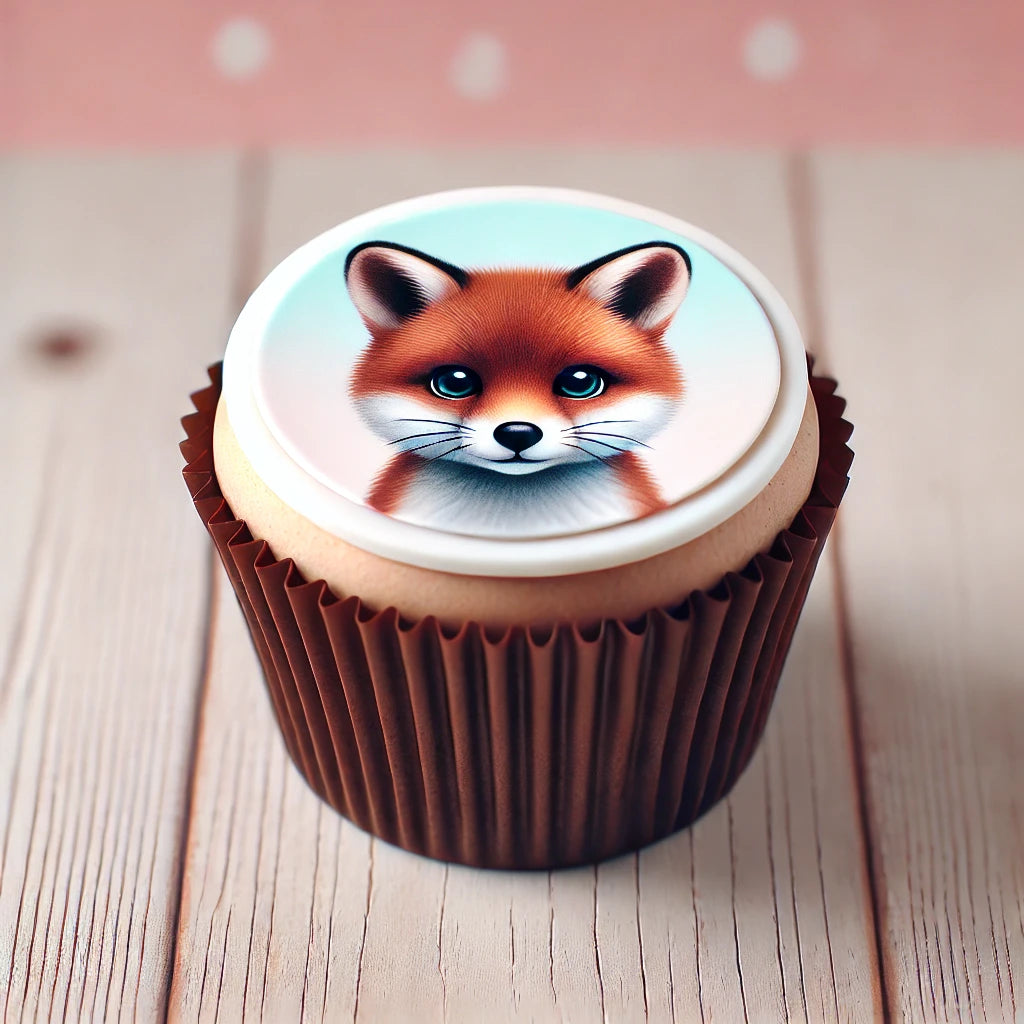 Muffinaufleger mit Shopmotiv – Essbare Aufleger in 6er, 12er oder 18er Sets - Tisch&Torte