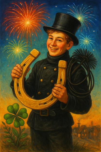 Tortenaufleger Silvester – Essbares Fondantbild (Erwachsene, DIN A4) Mein Shop