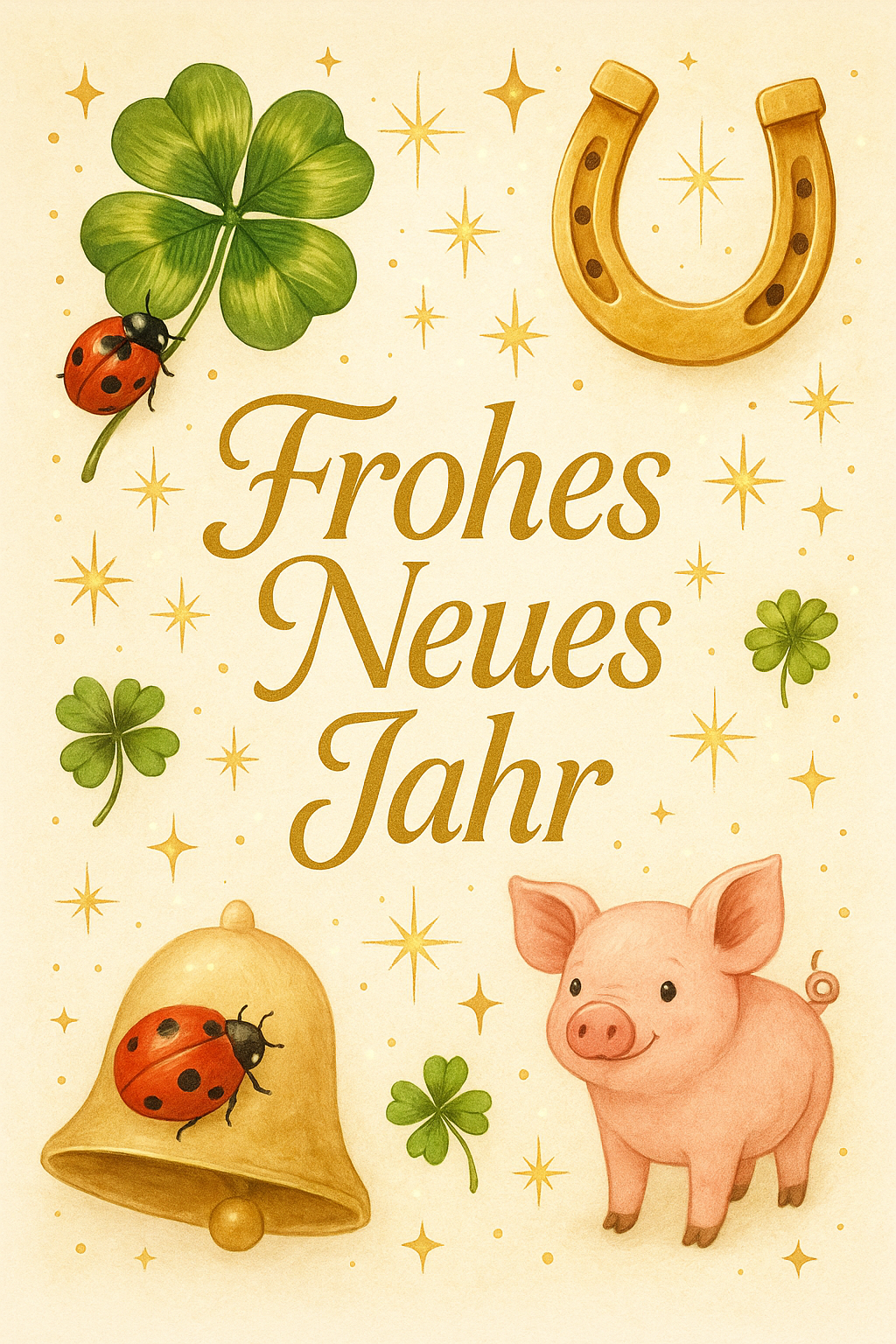 Tortenaufleger Silvester – Essbares Fondantbild (Erwachsene, DIN A4) Mein Shop