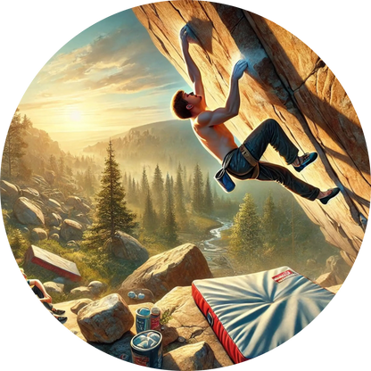 Wanderer mit Rucksack in einer Berglandschaft
Abenteuerliches Naturmotiv mit Person beim Wandern auf einem Höhenweg – Freiheit und Weitblick inklusive.