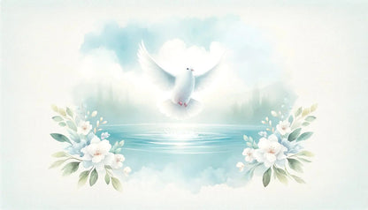 Tortenaufleger Taufe, Kommunion & Konfirmation – Essbares Fondantbild (Erwachsene, DIN A4) - Tisch&Torte