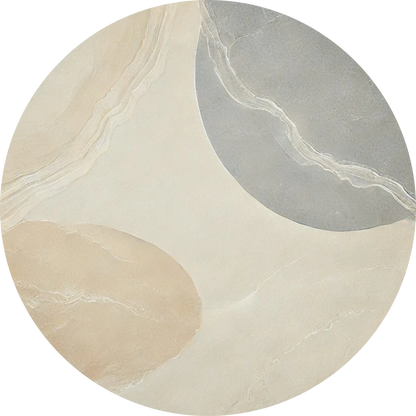 Minimalistische Marmorstruktur in Beige und Grau