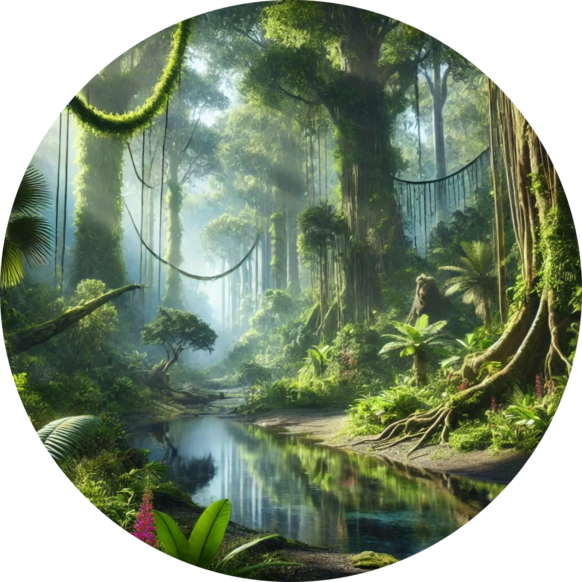 Tortenaufleger Natur & Jahreszeiten – Essbares Fondantbild (Erwachsene, rund ∅ 20 cm) - Tisch&Torte