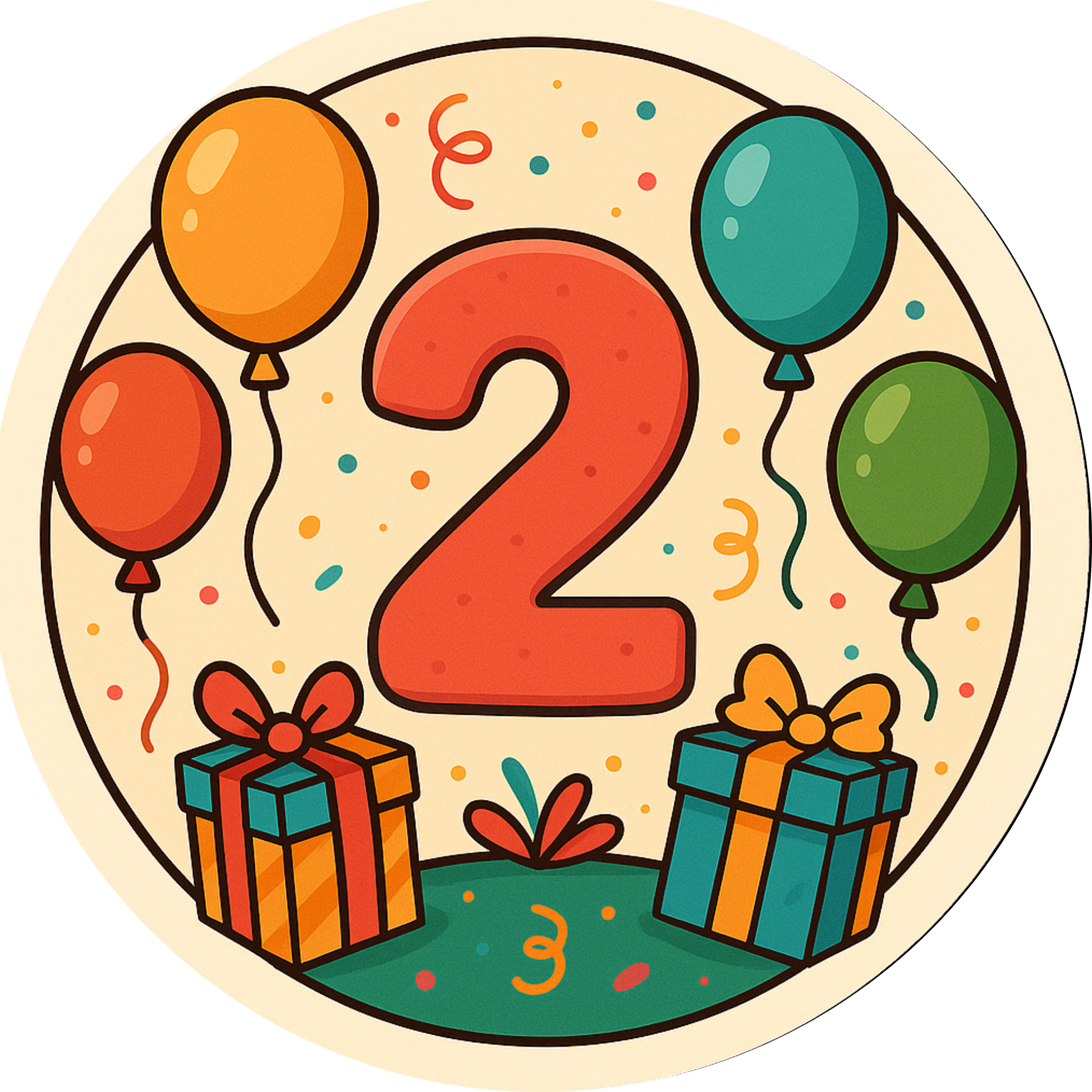 Tortenaufleger Kindergeburtstag-Motive – Essbares Fondantbild (Kinder & Teenies, rund ∅ 20 cm) Tisch&Torte