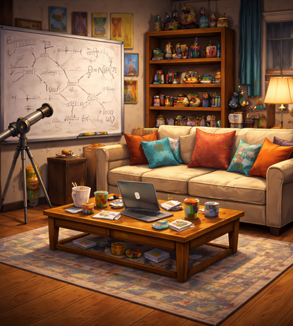 Tortenaufleger "Serienwelten" – Essbares Fondantbild (Erwachsene, DIN A4) Mein Shop