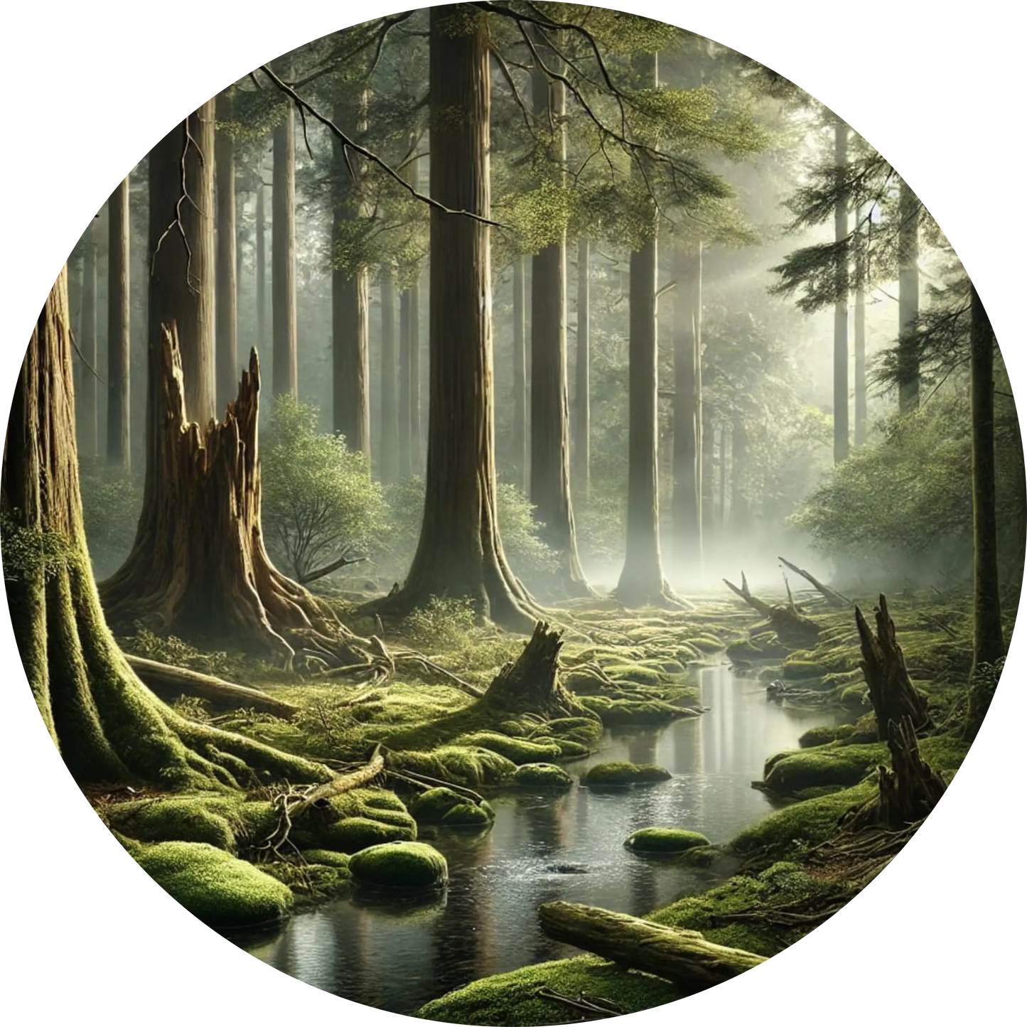 Tortenaufleger Natur & Jahreszeiten – Essbares Fondantbild (Erwachsene, rund ∅ 20 cm) - Tisch&Torte